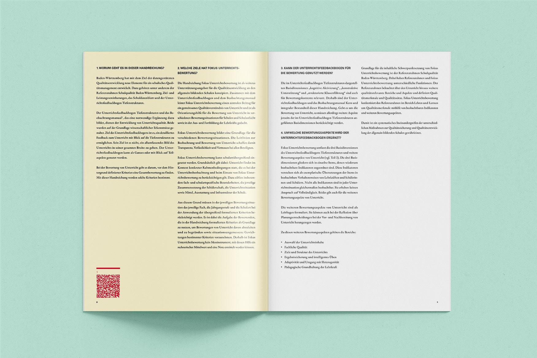 Editorial-Design-Kultusministerium-Broschuere-Fokus-Unterricht-3-Designagentur-Stuttgart-Kreativbetrieb